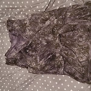 Fancy/casual shirt, Gray, LG